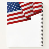 米国国旗 | Insignia |アーポップ・アートのト ノートブック (裏面)