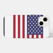 米国国旗 iPhoneケース (裏面横)