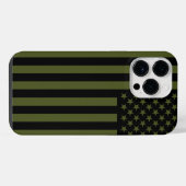 米国国旗 iPhoneケース (裏面横)