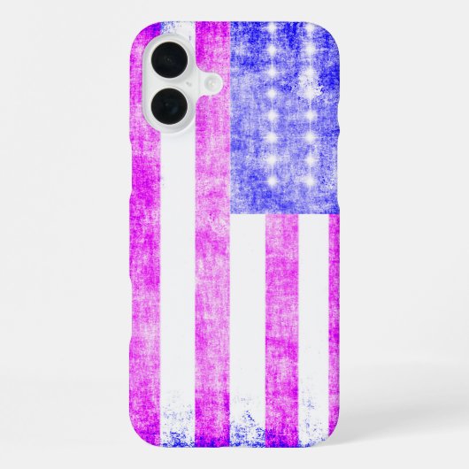 米国国旗 iPhoneケース (裏面)