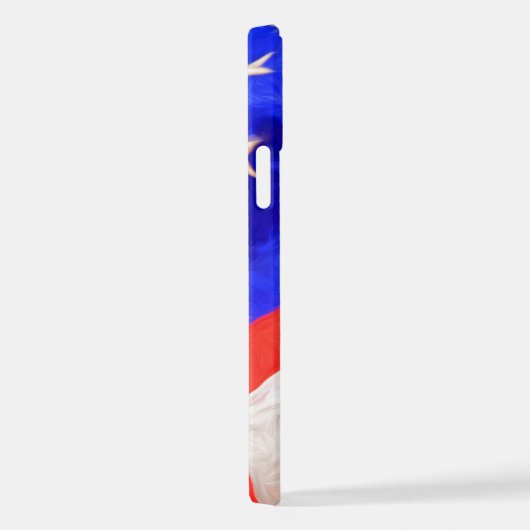 米国国旗 iPhoneケース (右側面)