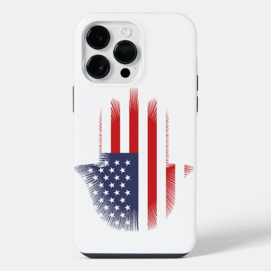 米国国旗 iPhoneケース (裏面)