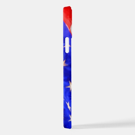 米国国旗 iPhoneケース (右側面)