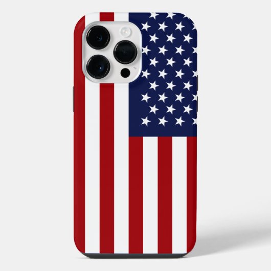米国国旗 iPhoneケース (裏面)