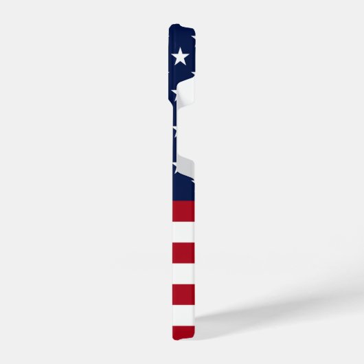 米国国旗 iPhoneケース (左側面)