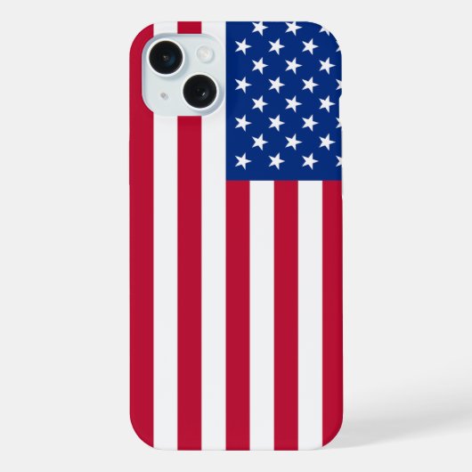 米国国旗 iPhoneケース (裏面)