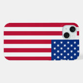 米国国旗 iPhoneケース (裏面横)