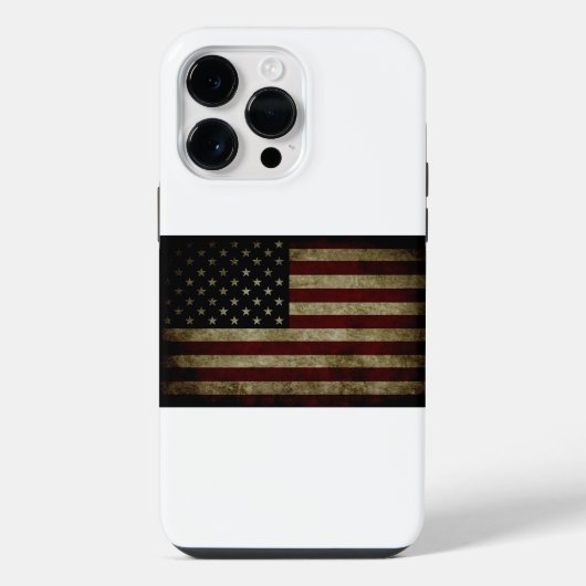 米国国旗 iPhoneケース (裏面)