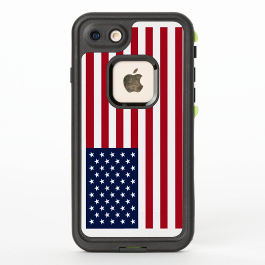 米国国旗 LifeProof iPhoneケース (裏面)