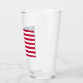 米国国旗 – Pint Glass タンブラーグラス (左)