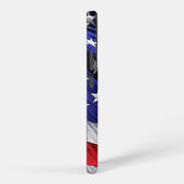 米国国旗 SAMSUNG GALAXYケース (右側面)