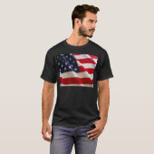 米国国旗 Tシャツ (正面フル)