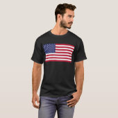 米国国旗 Tシャツ (正面フル)