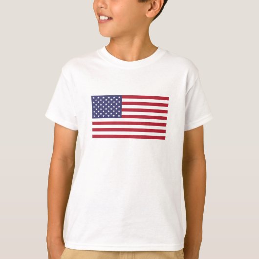 米国国旗 Tシャツ (正面)