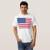 米国国旗 Tシャツ (正面フル)