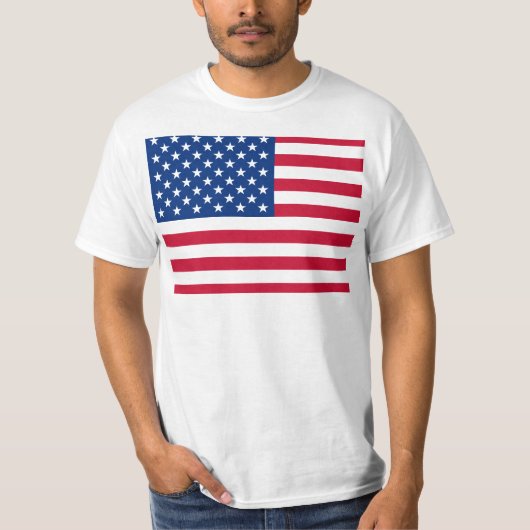 米国国旗 Tシャツ (正面)