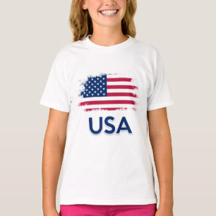 米国国旗 Tシャツ