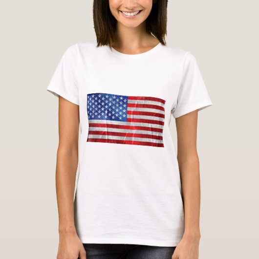 米国国旗 Tシャツ (正面)