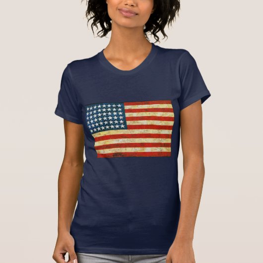 米国国旗 Tシャツ (正面)