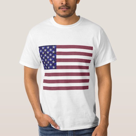 米国国旗 Tシャツ (正面)