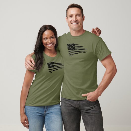 米国国旗 Tシャツ (ユニセックス)