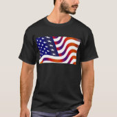 米国国旗 Tシャツ (正面)