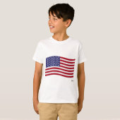 米国国旗 Tシャツ (正面フル)