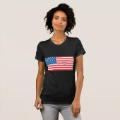 米国国旗 Tシャツ (正面フル)