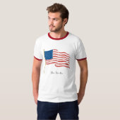 米国国旗 Tシャツ (正面フル)