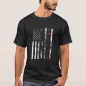 米国国旗 Tシャツ (正面)