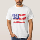 米国国旗 Tシャツ (正面)
