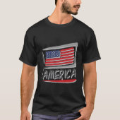 米国国旗 Tシャツ (正面)