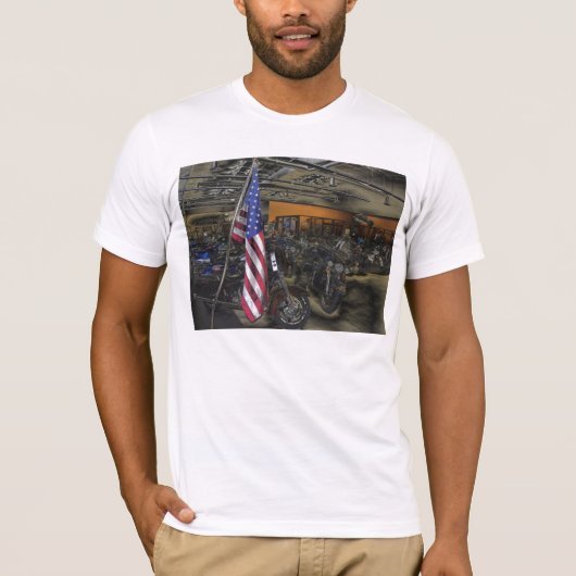 米国国旗 Tシャツ (正面)