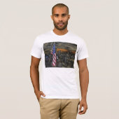 米国国旗 Tシャツ (正面フル)