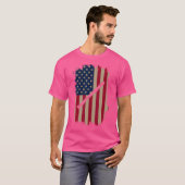 米国国旗 Tシャツ (正面フル)