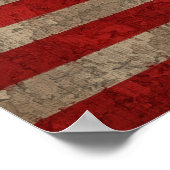 米国国旗 – xdist ポスター (角)