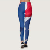 米国国旗 | Zazzle_Growstore レギンス (裏面)