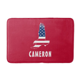 米国国旗American Eagle America 7月4日Name バスマット