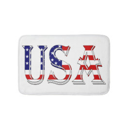 米国国旗bmcntにオーバーレイされた米国 バスマット
