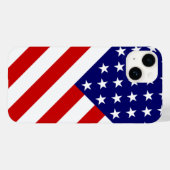米国国旗iphcnt Case-Mate iPhoneケース (裏面 (横))
