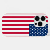 米国国旗iPhoneケース愛国心 Case-Mate iPhoneケース (裏面 (横))