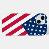 米国国旗iPhoneケース米国愛国心 Case-Mate iPhoneケース (裏面 (横))