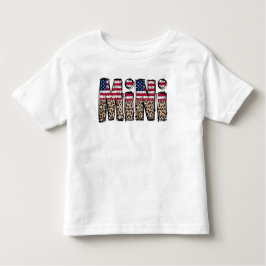米国国旗MINI トドラーTシャツ