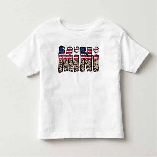 米国国旗MINI トドラーTシャツ (正面)