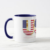 米国国旗Mug米国 マグカップ (左)