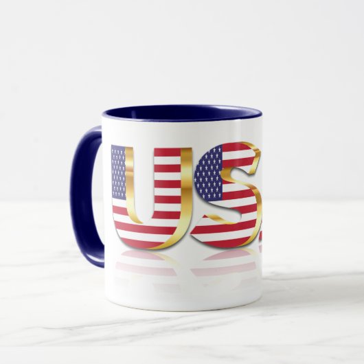 米国国旗Mug米国 マグカップ (正面左)