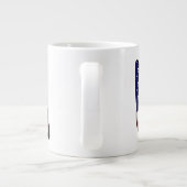 米国国旗mugcntに覆われた米国 ジャンボコーヒーマグカップ (裏面)
