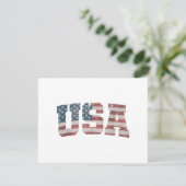 米国国旗Patriotic 4th of 7月アメリカ セーブザデート (スタンド正面)