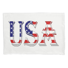 米国国旗pccntにオーバーレイされた米国 枕カバー