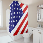 米国国旗sccnt シャワーカーテン (インサイチュ)